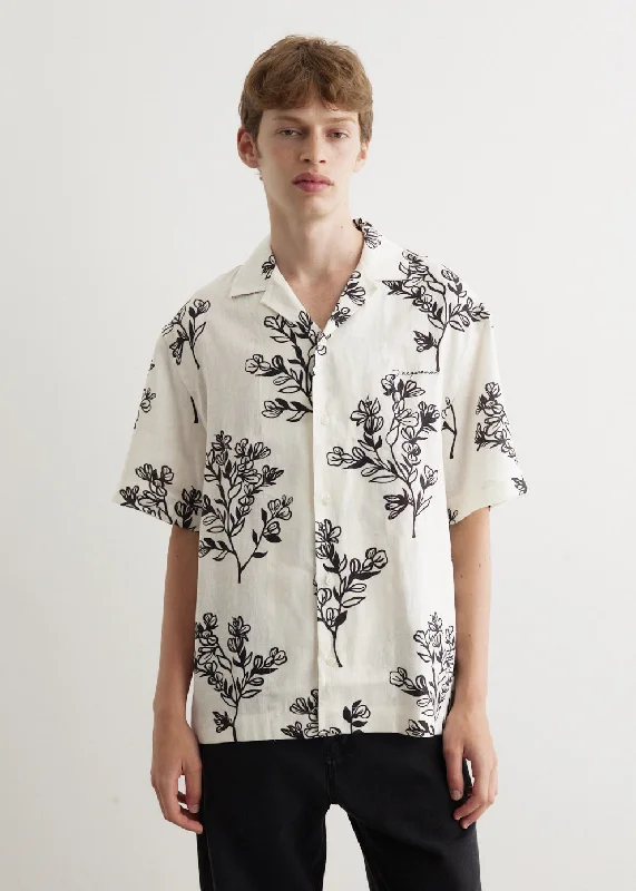 Men's Pants with Button-CuffsLa Chemise Jean Shirt