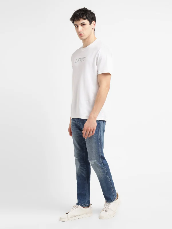 Cool Distressed Men's JeansMen's 511 Mid Indigo Slim Fit Jeans
