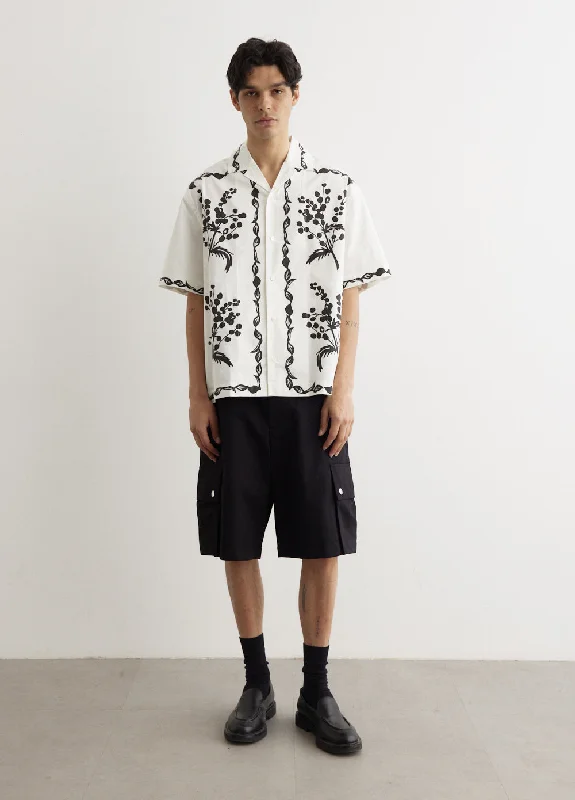 Men's Pants with Contrast StitchingLa Chemise Jean Shirt