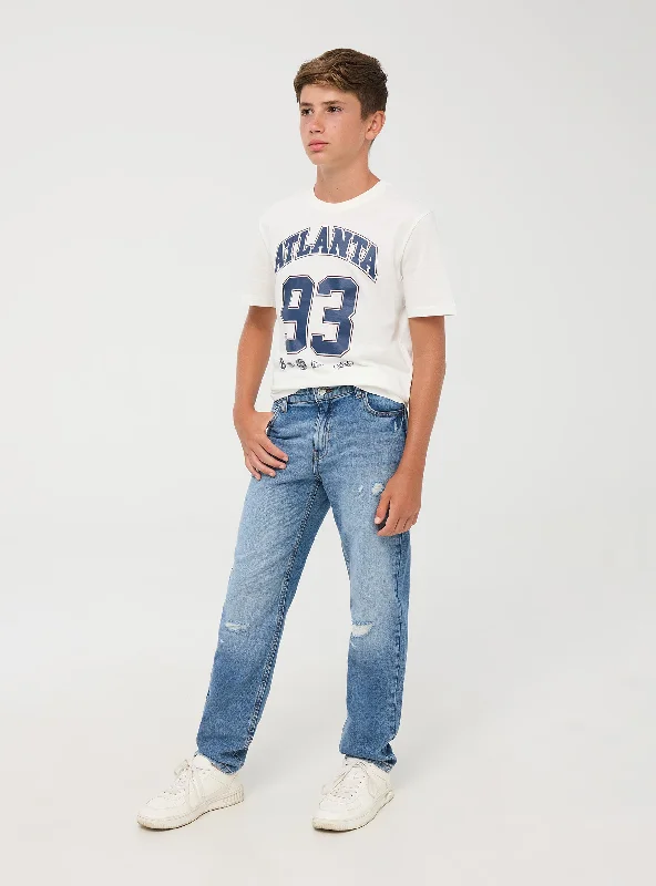 Workwear Men's JeansKids Boys Long pants jeans
