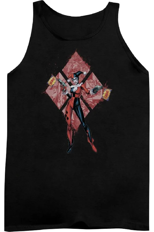 Men's Shirts with UV ProtectionBatman Harley Quinn (Diamonds) Adult Tank Top