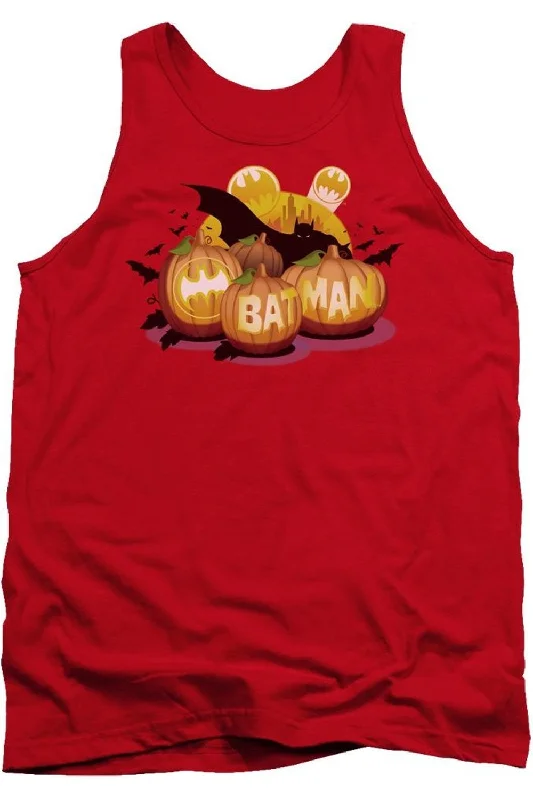 Men's Shirts with Belt LoopsBatman Bat O Lanterns Adult Tank Top