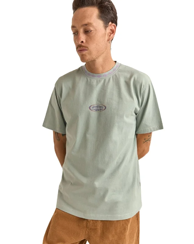 Men's Shirts with Checkered PatternsMens Flow Vintage Ss T-Shirt