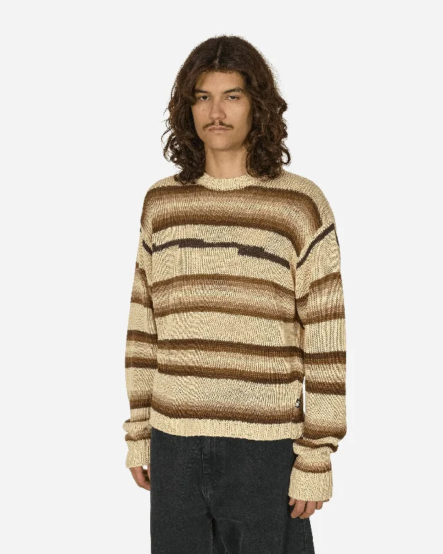 Men's Sweaters with Relaxed FitsTonal Stripe Sweater Natural