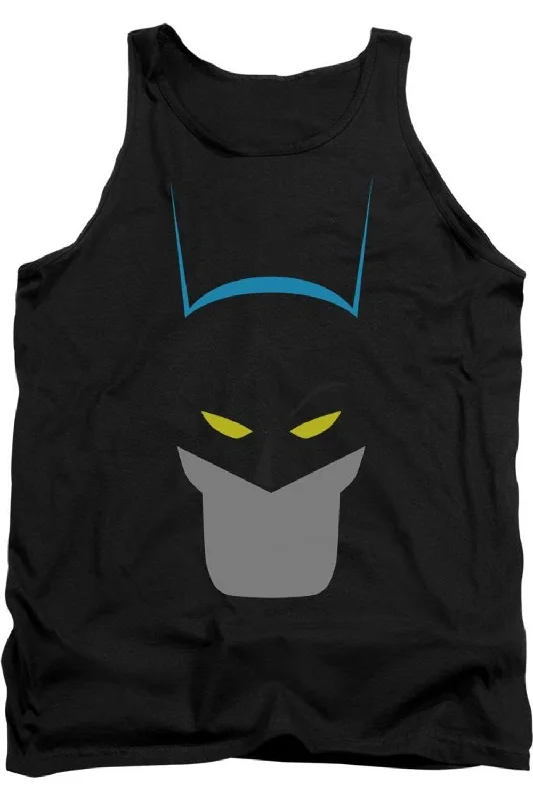 Men's Shirts with Raw-Edge HemlinesBatman Simplified Adult Tank Top