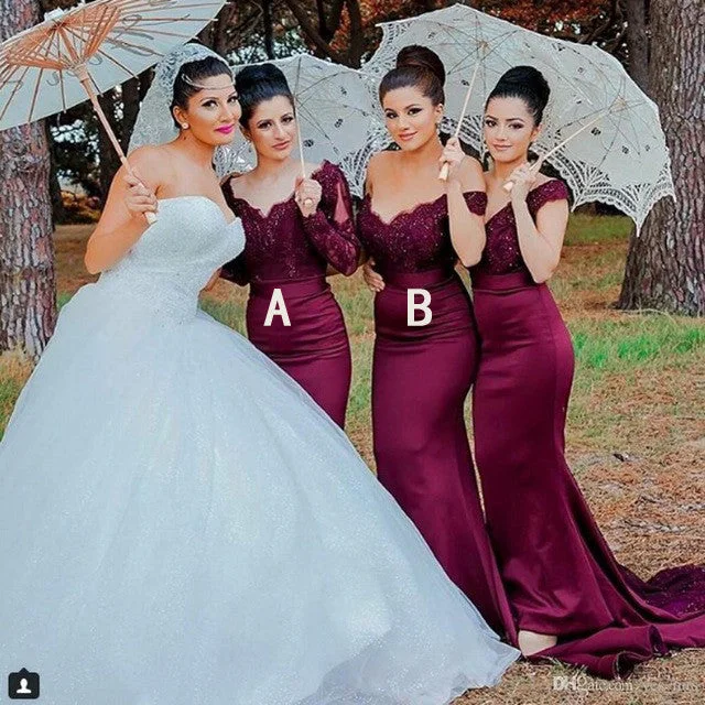 Chiffon DressPopular Sexy Mermaid Lace Top Cheap Long Wedding Bridesmaid Dresses, WG356 Chiffon DressPopular Sexy Mermaid Lace Top Cheap Long Wedding Bridesmaid Dresses, WG356