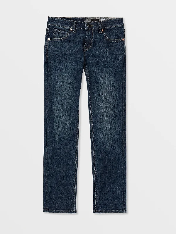 Designer Skinny Men's JeansBig Boys Vorta Slim Fit Jeans - Atlantic