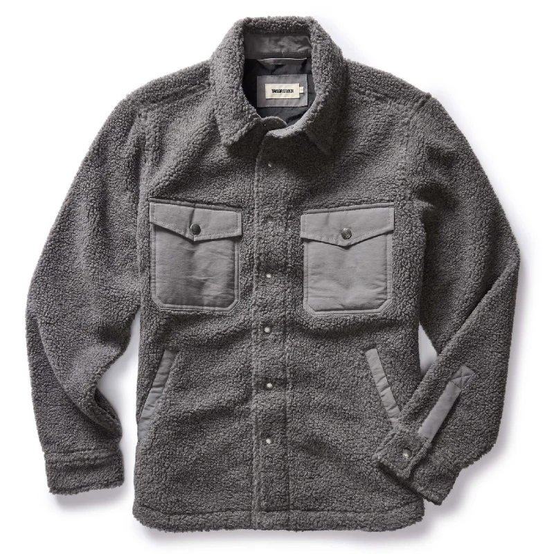 Men's Coats for Outdoor ActivitiesThe Timberline Jacket in Greystone Fleece