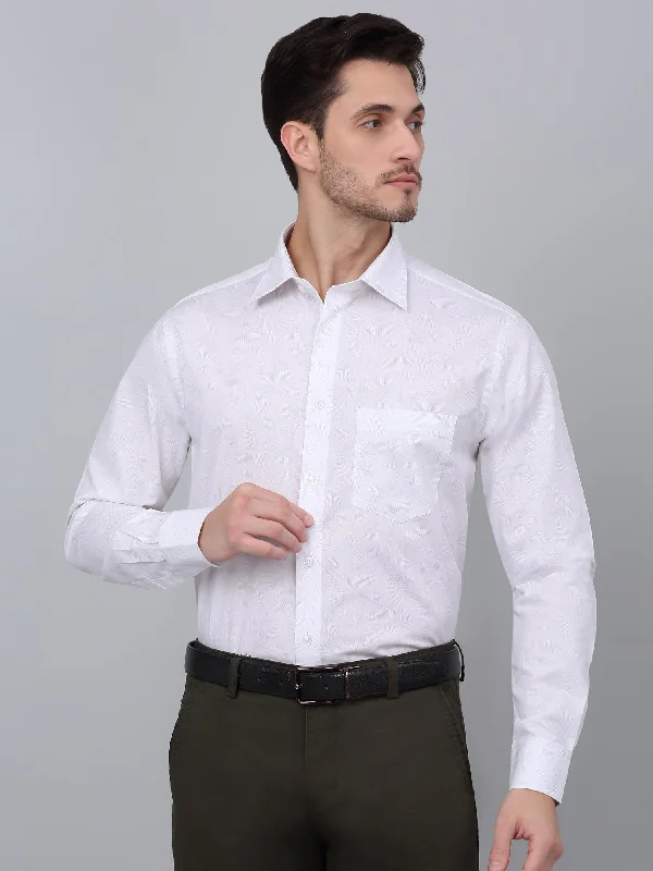 Men's Patterned Pants with Geometric DesignsMen's White Formal Abstract Print Full Sleeve Shirt Men's Patterned Pants with Geometric DesignsMen's White Formal Abstract Print Full Sleeve Shirt