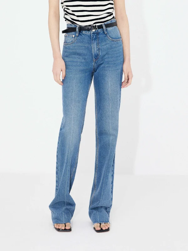 Everyday Casual Men's JeansStraight Raw Hem Jeans