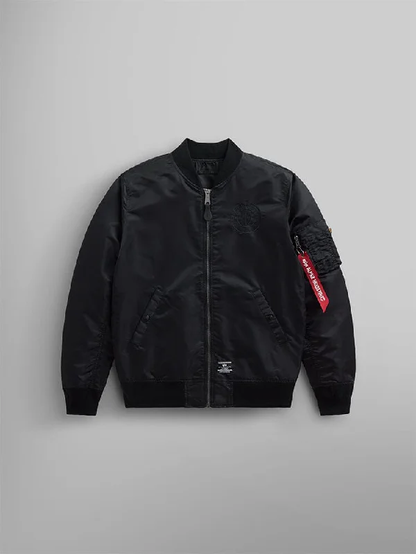 Men's Coats with Patchwork DesignsL-2B BLOOD CHIT GEN II BOMBER JACKET