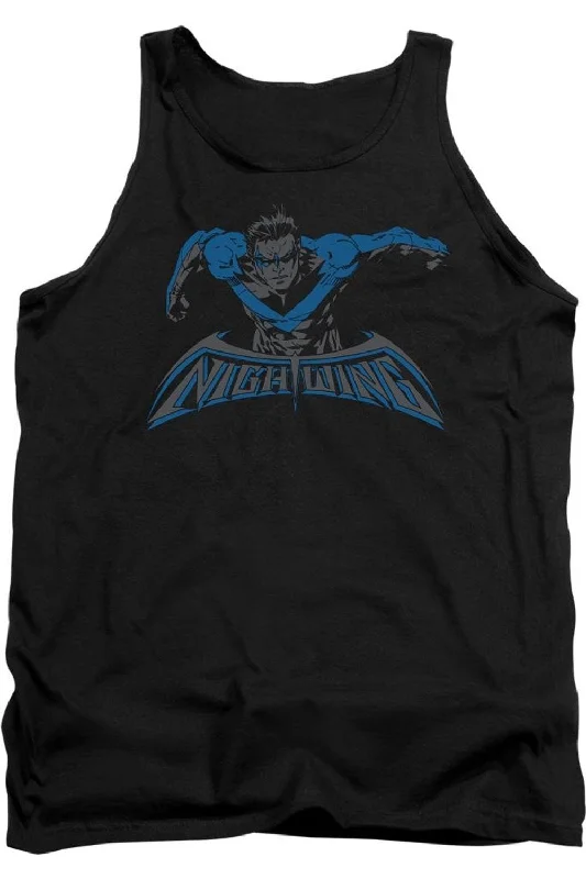 Comfortable Men's Polo ShirtsBatman Wing Of The Night Adult Tank Top