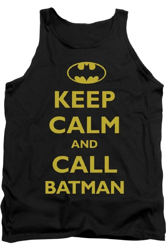 Men's Unique and Designer TopsBatman Call Batman Adult Tank Top