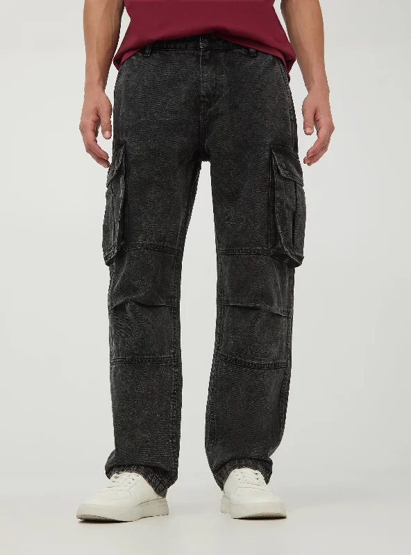 Baggy Cargo Men's JeansMan's Long pants jeans