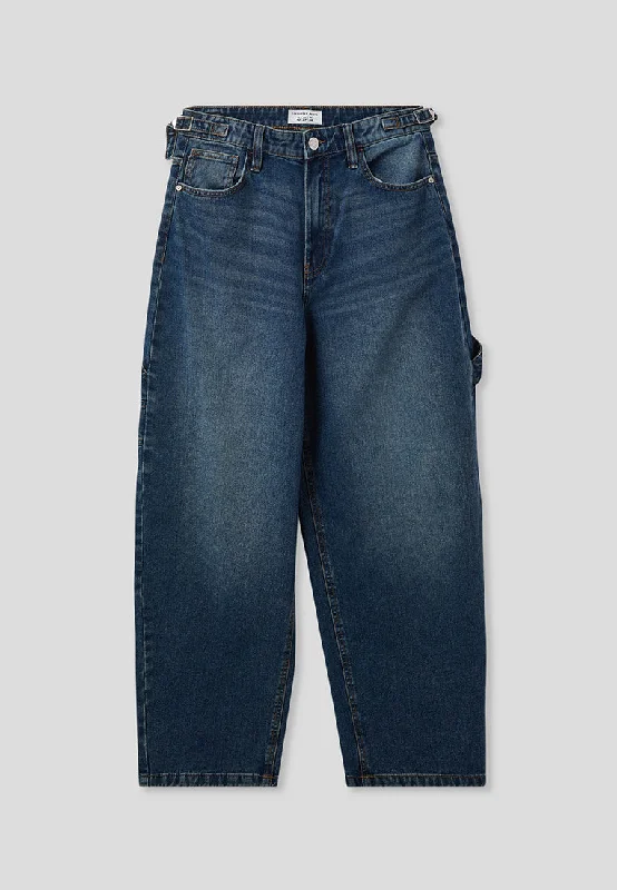 Men's Straight-Leg JeansWoman's  Long pants jeans