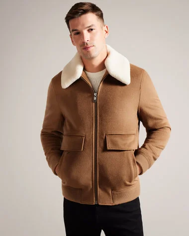 Men's Coats with Velcro ClosuresARUNCUS