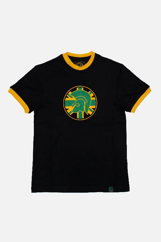 Men's Shirts for HuntingTrojan Records - TC/1046 Jamaican Flag Logo - T-Shirt