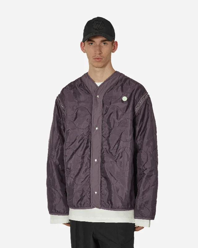 Men's Coats with Quilted LiningRE:WORK Overdyed Liner Lavender