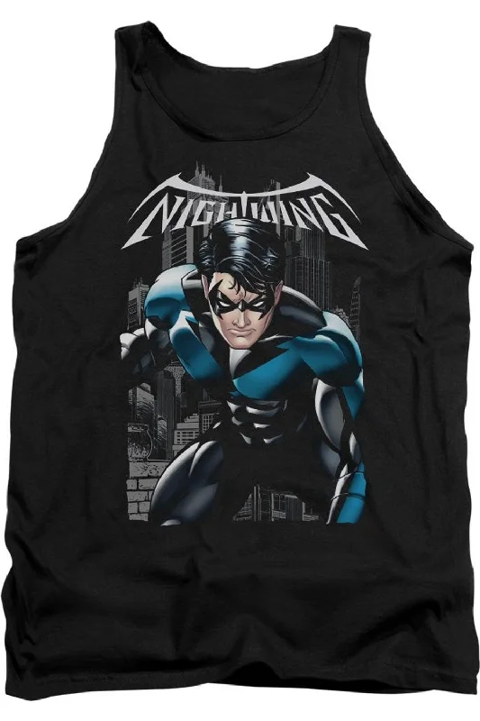 Men's Shirts with Button-Down CollarsBatman A Legacy Adult Tank Top