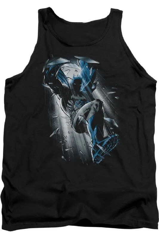 Men's Shirts for FishingBatman Bat Crash Adult Tank Top