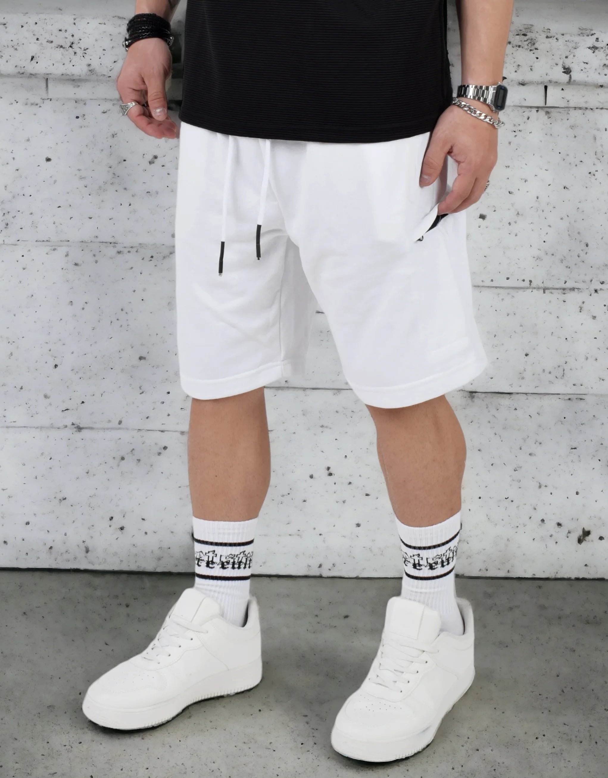 Men's Pants with Button-Down PocketsCargo Short