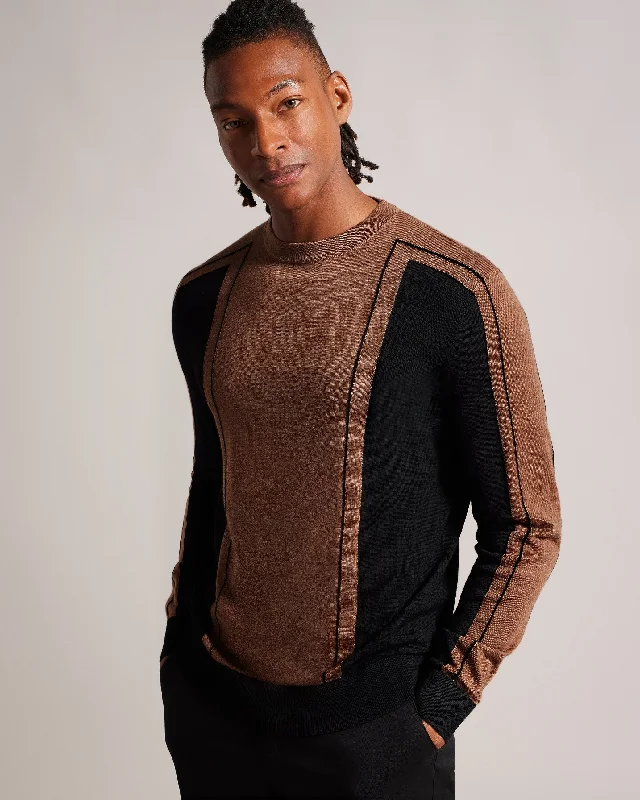 Men's Sweaters with Checkerboard PatternsMITTED