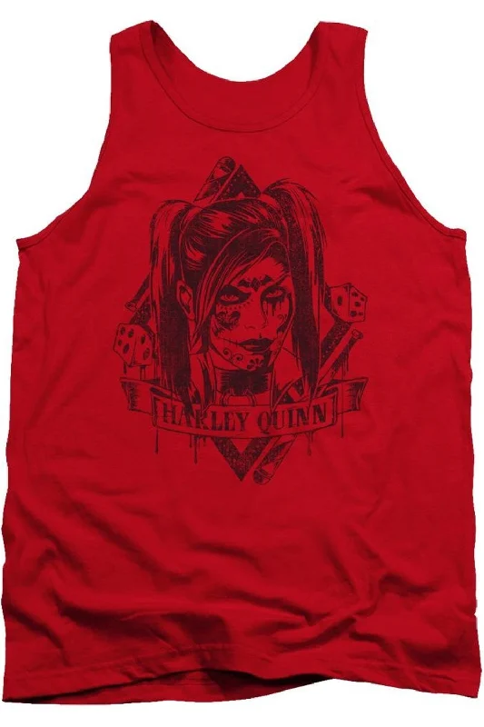 Men's Shirts with Wingtip CollarsBatman Arkham Knight Diamond Adult Tank Top