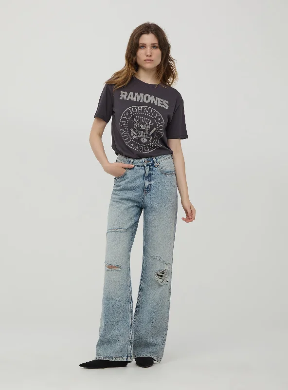 High-Quality Ripped Men's JeansWoman's Long pants jeans