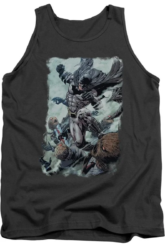 Men's Shirts with Convertible CollarsBatman Punch Adult Tank Top