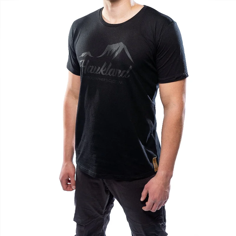 Men's Shirts with Tab CollarsHaukland T-Shirt Black (Auslaufmodell)