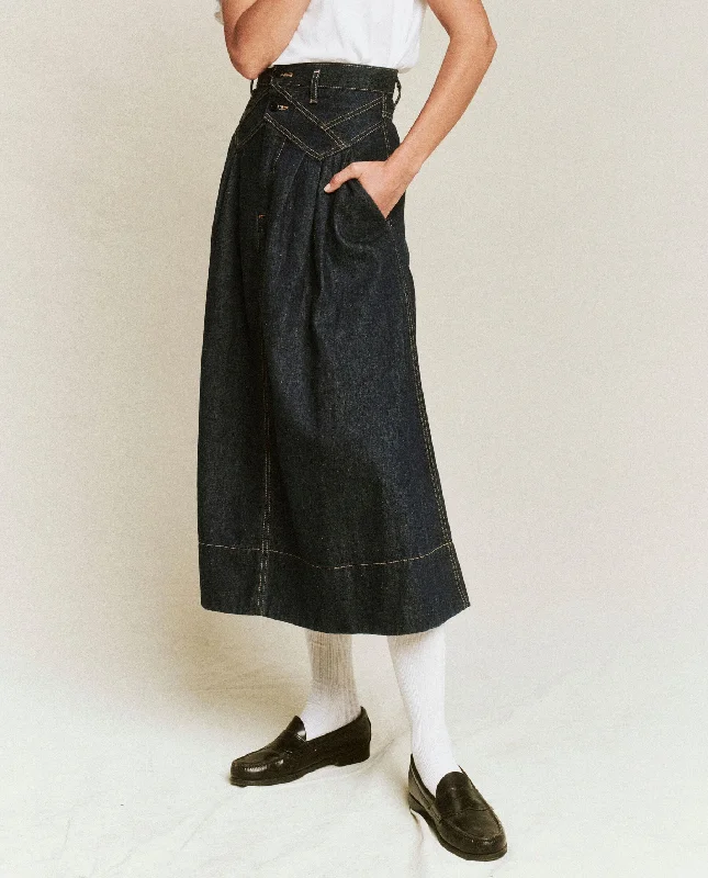 Winter Men's JeansThe Field Skirt. -- Rinse Wash