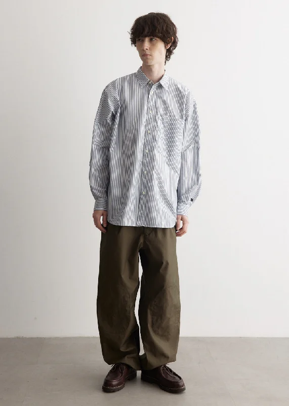 Men's Pants with Shallow PocketsTech Regular Collar Shirt
