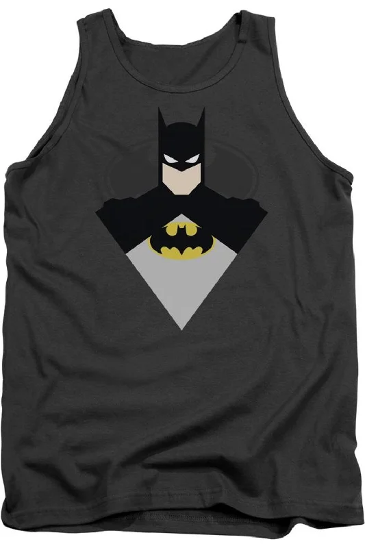 Men's Shirts with Drawstring WaistbandsBatman Simple Bat Adult Tank Top