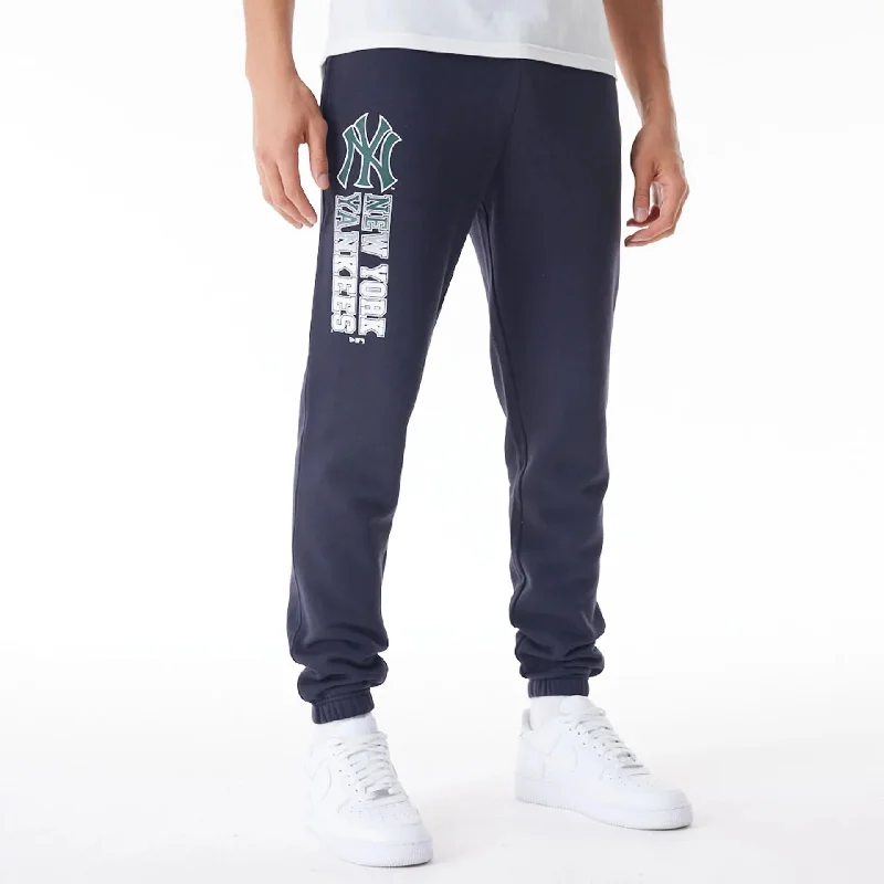 Men's Sweatpants for LoungingNew York Yankees MLB Gradient Graphic Navy Joggers