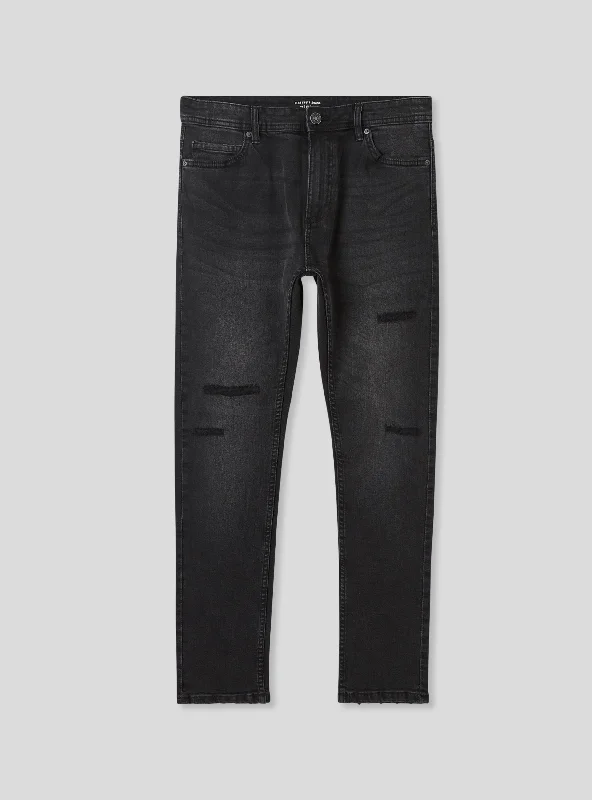 Black denim
