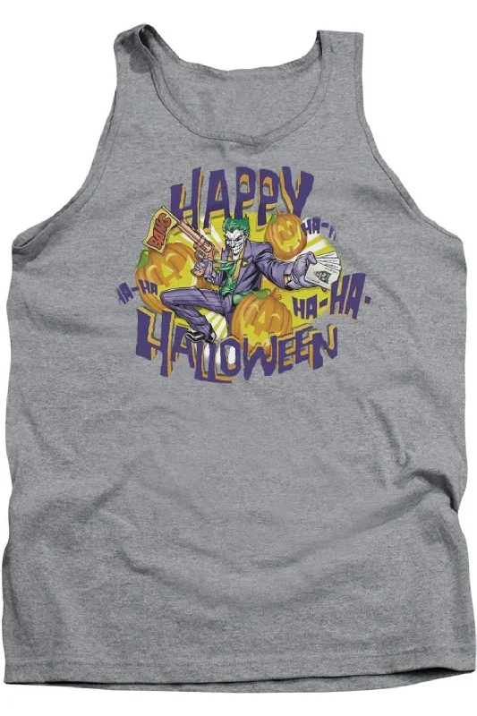 Men's Shirts with CollarsBatman Ha Ha Halloween Adult Tank Top