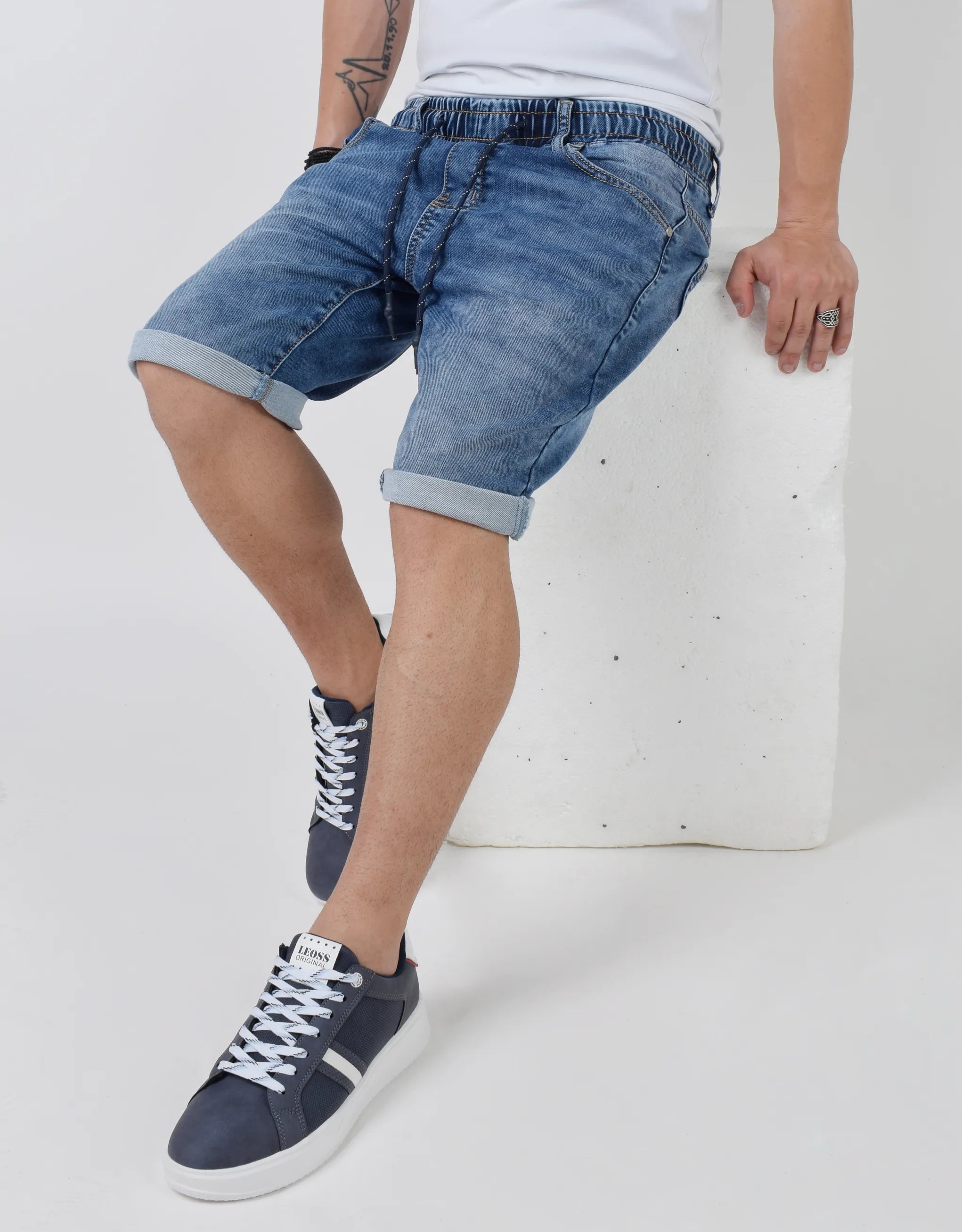 Men's Denim Shorts for SummerDenim Jogger