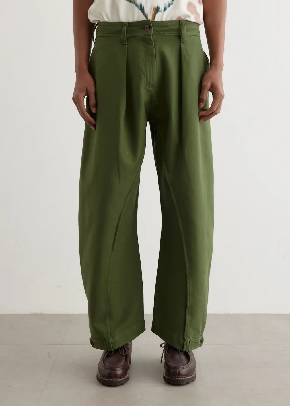 Casual Men's ChinosTwisted Seam Trousers