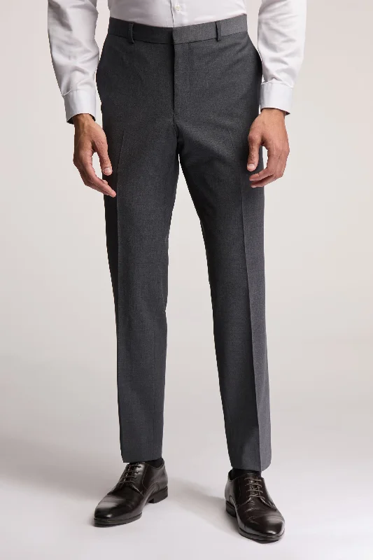 Casual Men's ChinosCharcoal Panama Trouser Charcoal