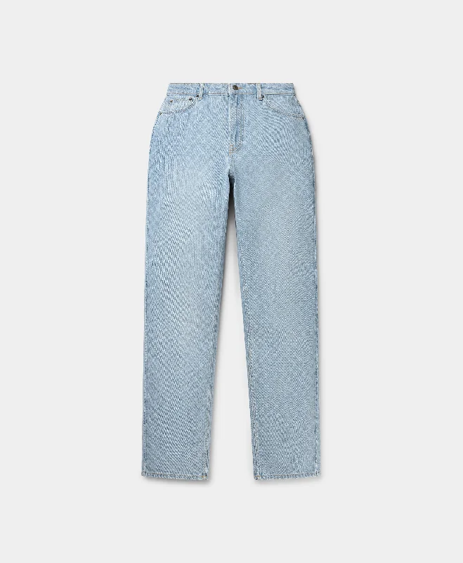 New Arrival Designer Men's JeansMid Blue Avery Monogram Jeans