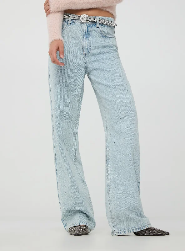 Men's Tapered JeansWoman's  Long pants jeans