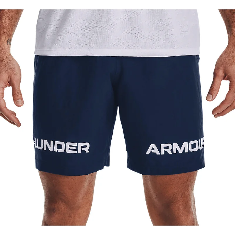 Men's Pants with SuspendersUnder Armour Woven Graphic Wordmark Mens Training Shorts - Navy Men's Pants with SuspendersUnder Armour Woven Graphic Wordmark Mens Training Shorts - Navy