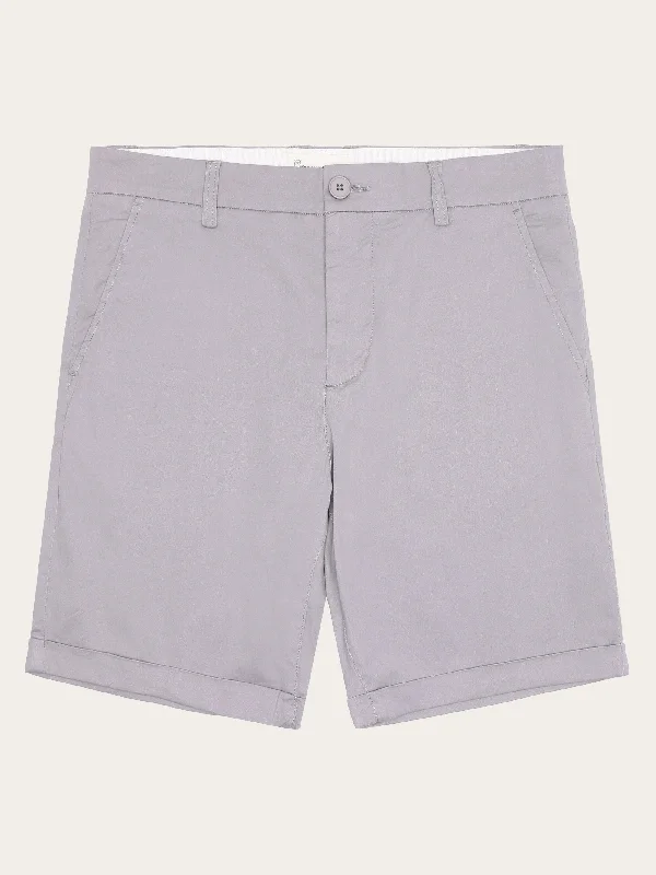 Men's Pants with Slant PocketsCHUCK regular chino poplin shorts - Alloy