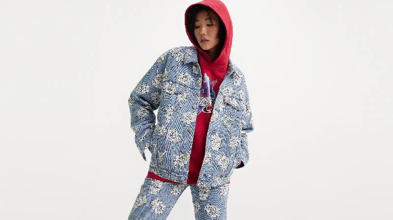 Men's Coats for Dressy OccasionsLevi's® x Gundam SEED Relaxed Trucker Jacket