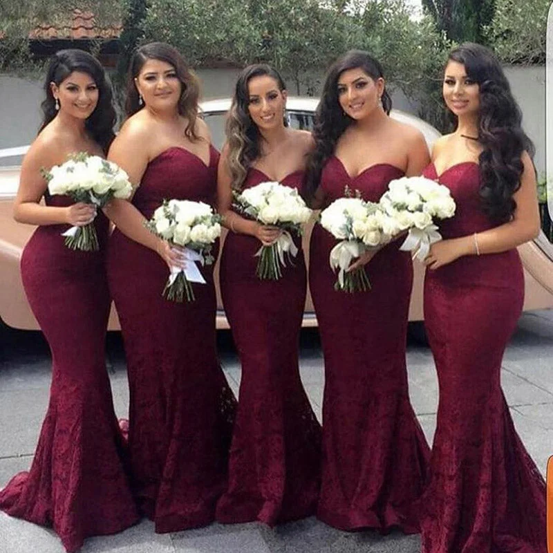 women's business casual dressesLP323 Fabulous Burgundy Bridesmaid Dress Fishtail Women Wedding Party Gowns,robe de demoiselle d'honneur 2018 women's business casual dressesLP323 Fabulous Burgundy Bridesmaid Dress Fishtail Women Wedding Party Gowns,robe de demoiselle d'honneur 2018