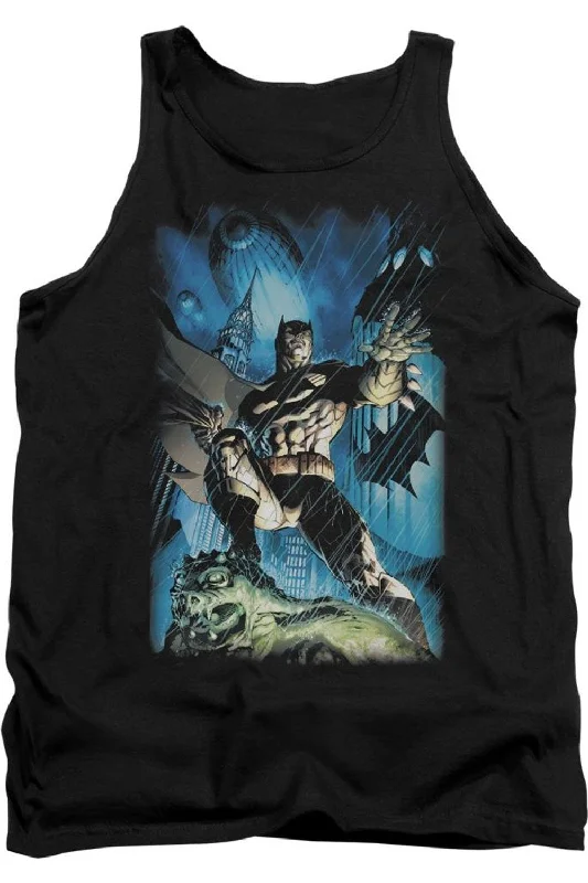 Men's Shirts with CollarsBatman Stormy Dark Knight Adult Tank Top