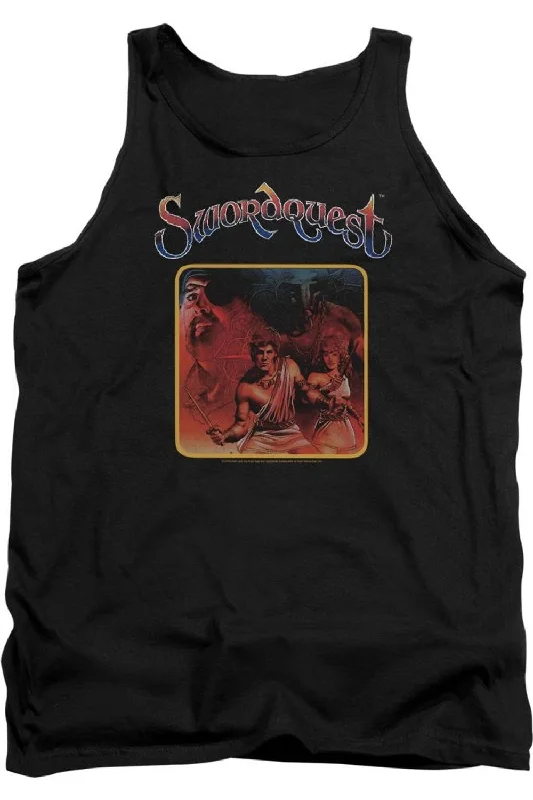 Men's Shirts for Outdoor ActivitiesAtari Swordquest Adult Tank
