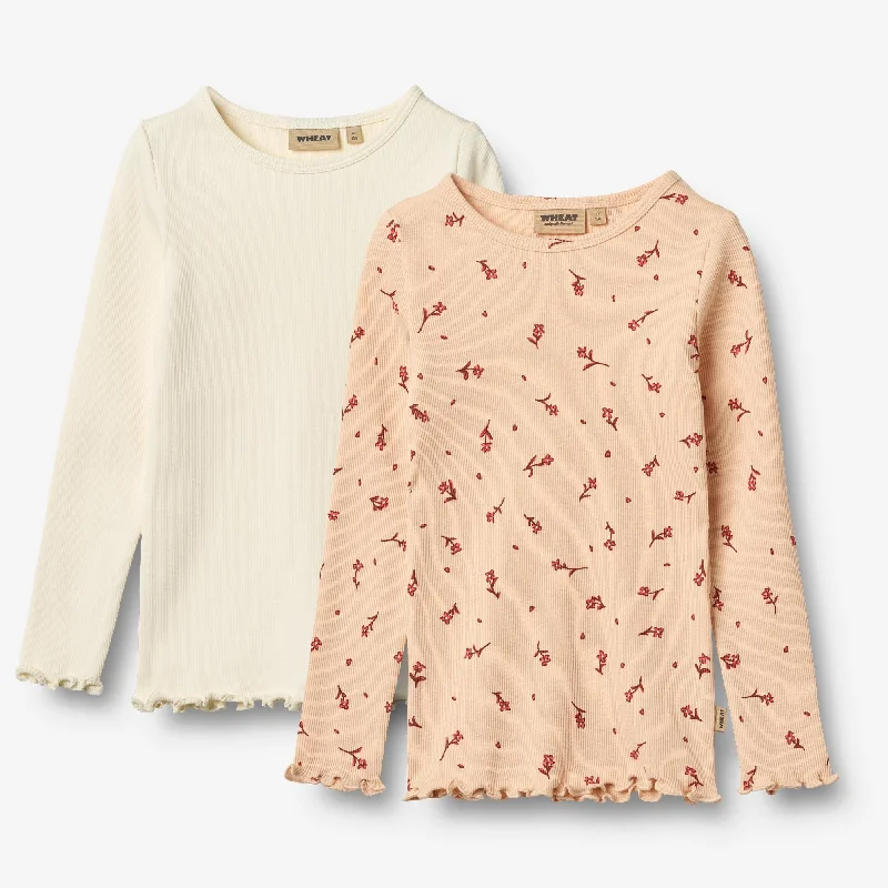Men's Performance Shirts for Sports2 Rib T-shirts L/S Ida - rose water flowers