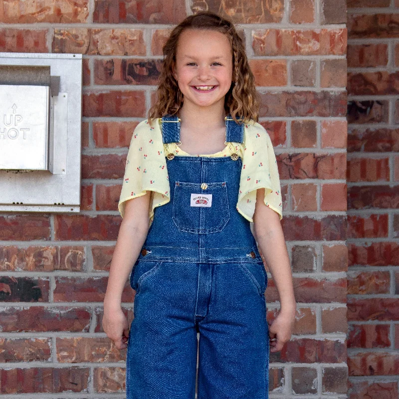 Affordable Designer Men's Jeans#7 Kid's Stonewashed Blue Denim Bib Overalls - IRREGULARS Affordable Designer Men's Jeans#7 Kid's Stonewashed Blue Denim Bib Overalls - IRREGULARS