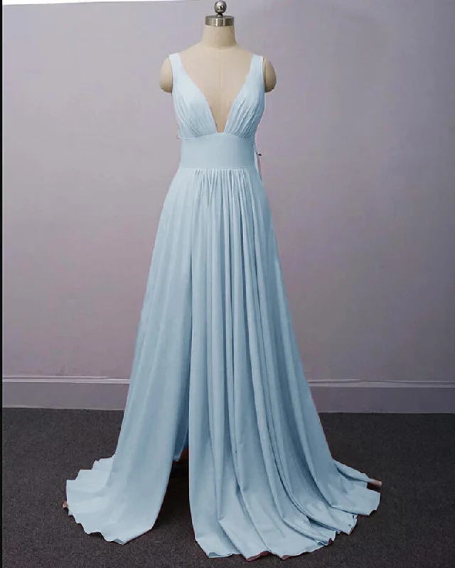 Skater DressSummer V Neck Sexy Bridesmaid Dress Long Maid of Honor Women Wedding Evening Gown LP889 Skater DressSummer V Neck Sexy Bridesmaid Dress Long Maid of Honor Women Wedding Evening Gown LP889